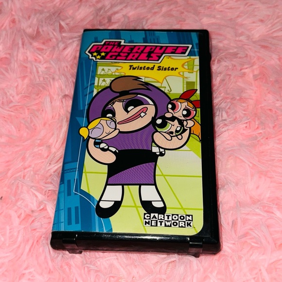 Vintage PowerPuff Girls Y2K 2000’s Twisted Sister VHS Tape Movie - Picture 1 of 10